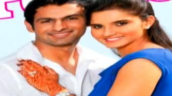 Video : Sania, Shoaib in Pak for 2nd reception