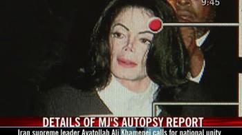 MJ's autopsy report