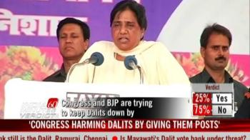 'Dalit ki beti' strikes back