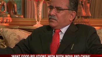 Video : India's Nepal-China fears baseless: Prachanda