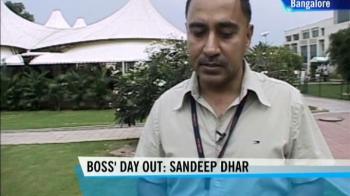 Boss' Day Out: Sandeep Dhar of Tesco HSC