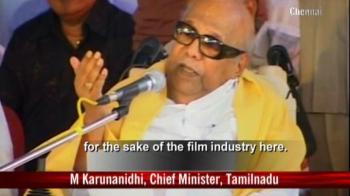 Karunanidhi's filmy pardon