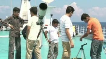 Video : India's first eclipse cruise