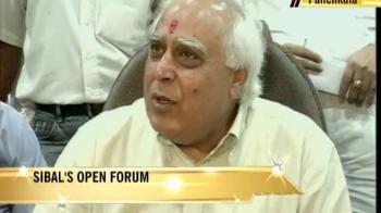 Kapil Sibal's open forum
