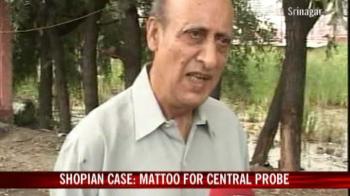 Shopian case: Mattoo for central probe