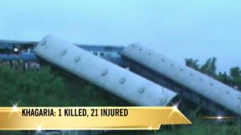 Six coaches of Express train derail in Bihar: 1 dead