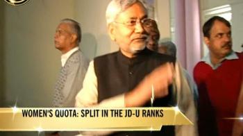 Split in JD(U) over Women's Reservation Bill