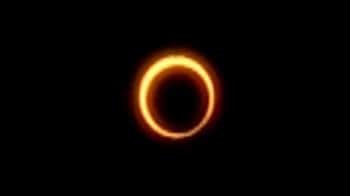 Video : Watch: How the Sun became a golden ring