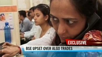 Video : BSE upset over algorithmic trades