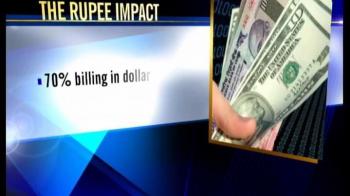 Climbing rupee worries IT sector