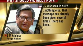 Krishna: No request from Pak