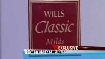 Rising taxes to impact cigarette sales