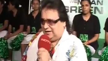 Bappi Lahiri sings a green tune