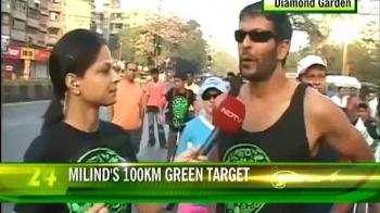 Day 2 of Milind's marathon for environment