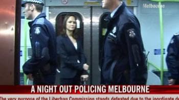 A night out policing Melbourne
