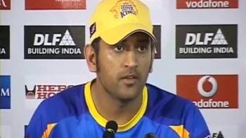 Video : Dhoni - The pep-talk that inspired the Chennai win