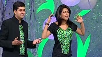 Video : Priyanka does a Dhan Te Nan at Greenathon!