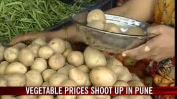 Video : Vegetable prices shoot up in Pune