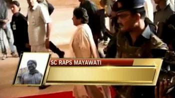 Video : Supreme Court stops another Mayawati park