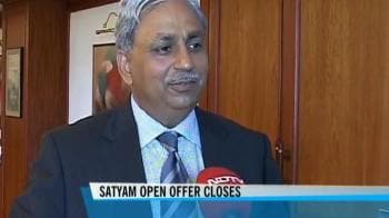 Video : Satyam open offer closes