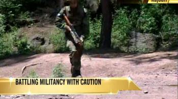 Battling militancy with caution