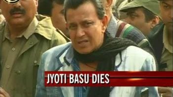 Video : We've lost greatest leader of the country: Mithun Chakraborty