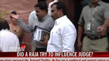 Video : Did A Raja try to influence judge?