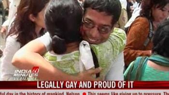 Video : Legally gay and proud of it