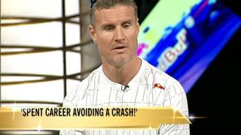 On pole with David Coulthard