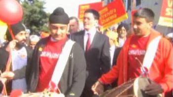 UK polls - Labour woos Asian voters