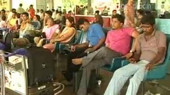 Video : Kolkata airport paralysed