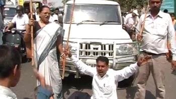 Bharat bandh: Protestors block traffic in Patna