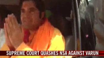 Video : SC revokes NSA against Varun