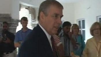 Video : Prince Andrew visits Mayo College in Ajmer