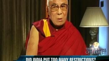 Video : Obama is not soft on China: Dalai Lama