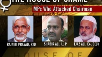 Video : Shame: Rajya Sabha Chairman attacked