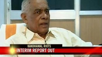 Interim report on Kandhmal riots out