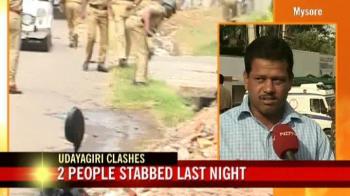 Fresh violence in Mysore; 2 people stabbed