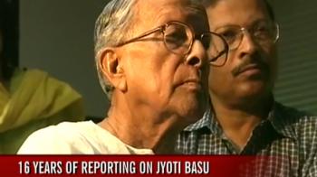 16 years of reporting on Jyoti Basu