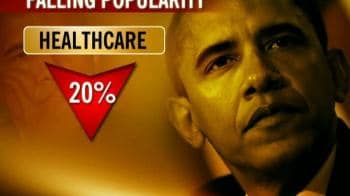 Video : Obama's ratings slide