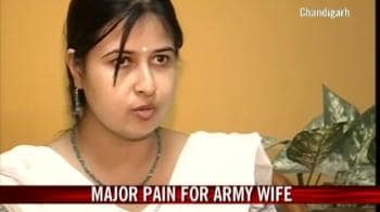 Video : Major pain for Army wife