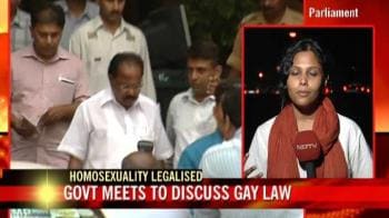 Video : Homosexuality legalised: Govt meets to discuss gay law