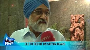 Video : CLB to decide on Satyam board: Montek