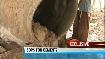 Tax sops coming for cement in budget?