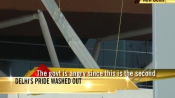 New terminal at Delhi airport washed away