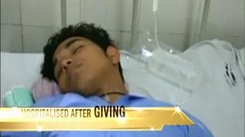 Video : Probe into Cong MLA's blood donation camp