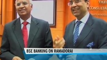 TCS' Ramadorai becomes BSE chairman