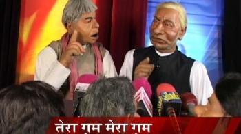 Nitish, Lalu address mediapersons