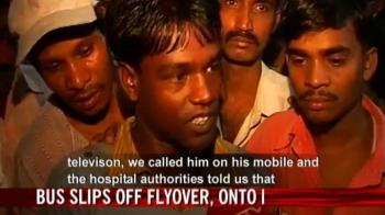 Bus slips off flyover in Howrah; 8 dead