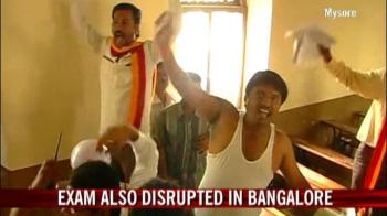 Railway exam postponed after protests in Mysore